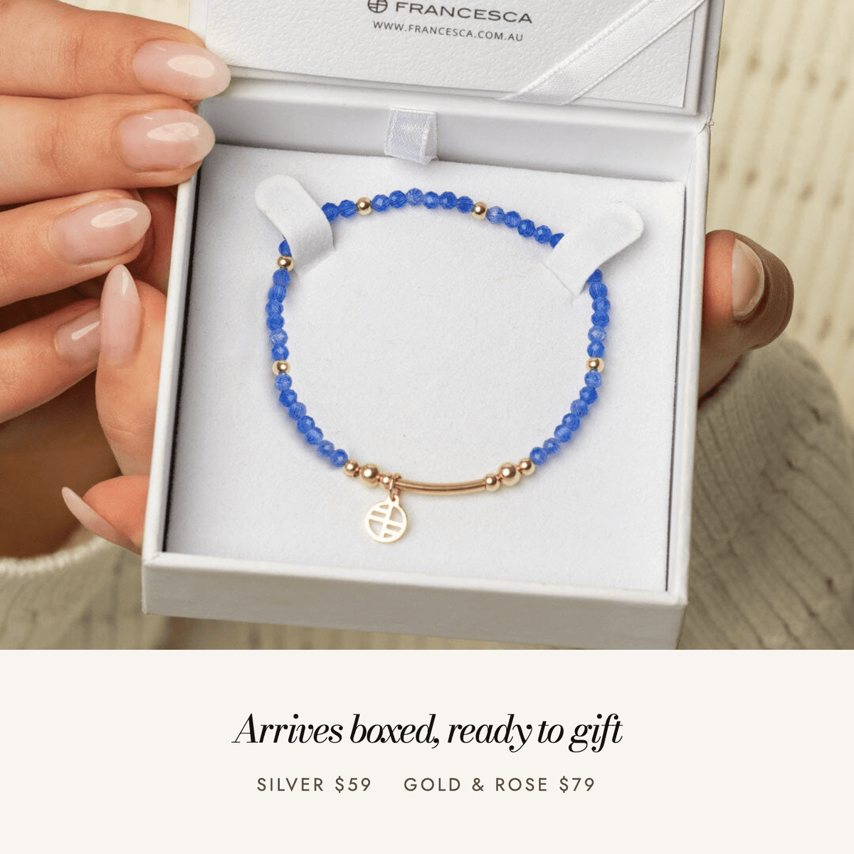 Stay ChatTY Awareness Bracelet: arrives boxed, ready to gift