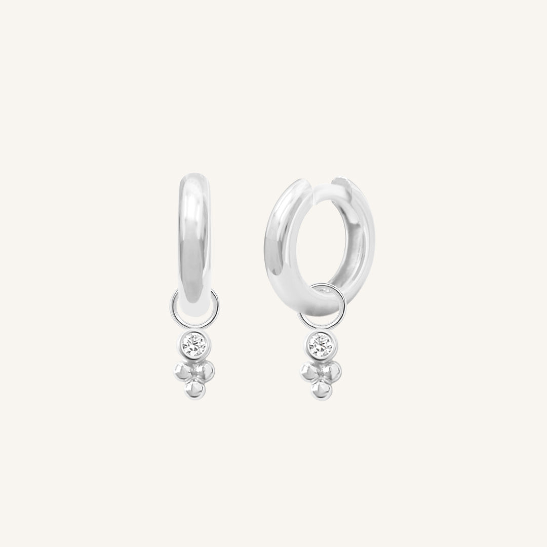 Clarity Plain Hoops