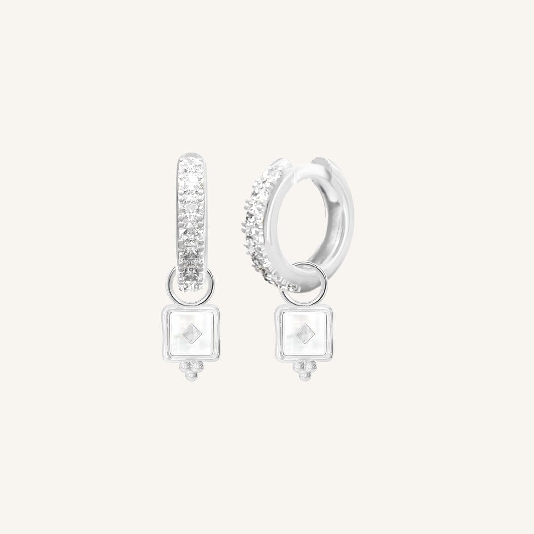 Intuition Crystal Hoops