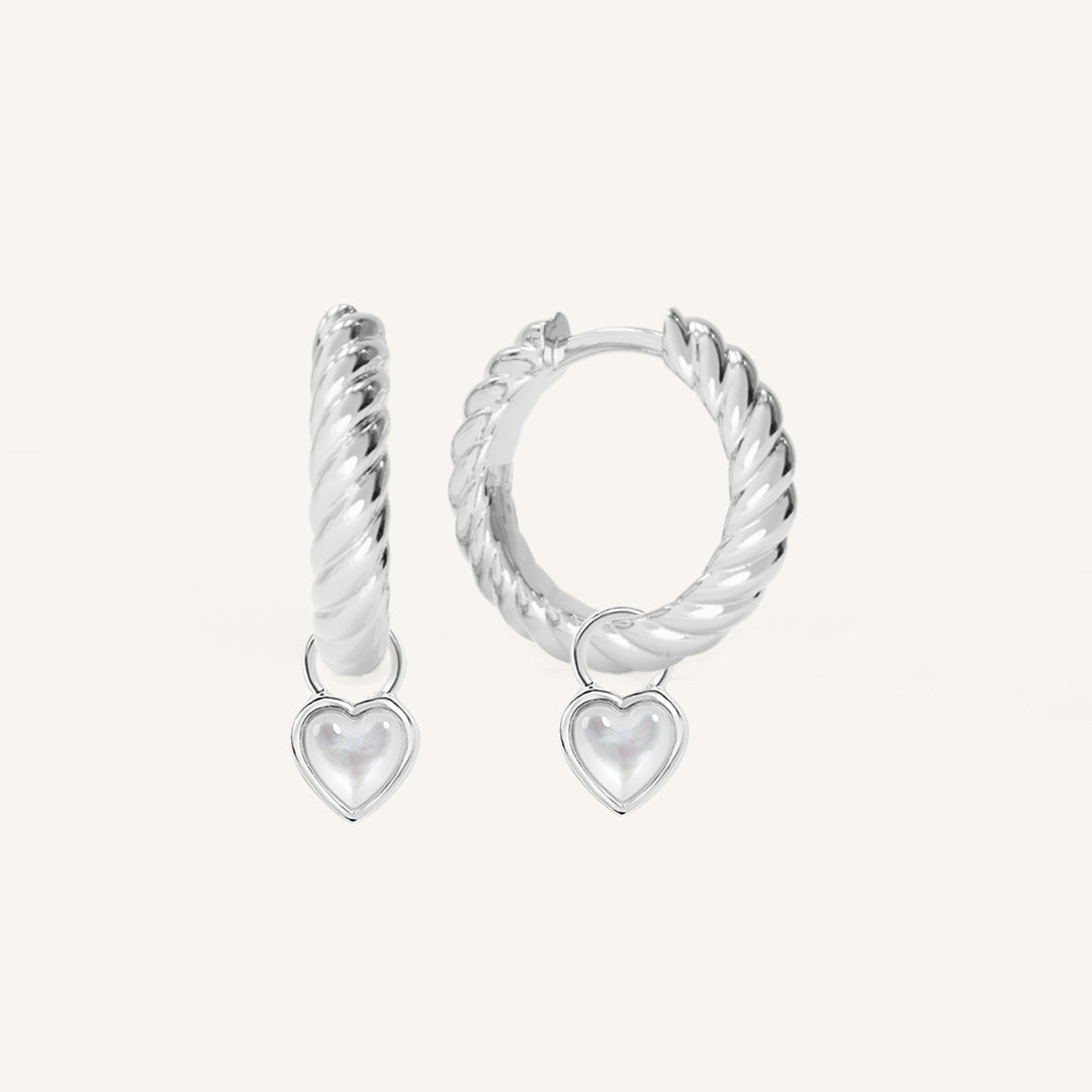 Devote Heart Rope Hoops