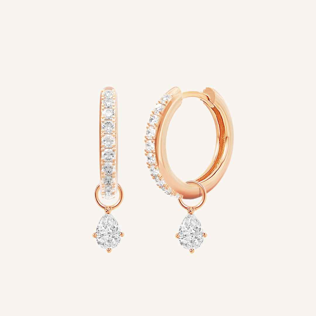 Axial Crystal Hoops
