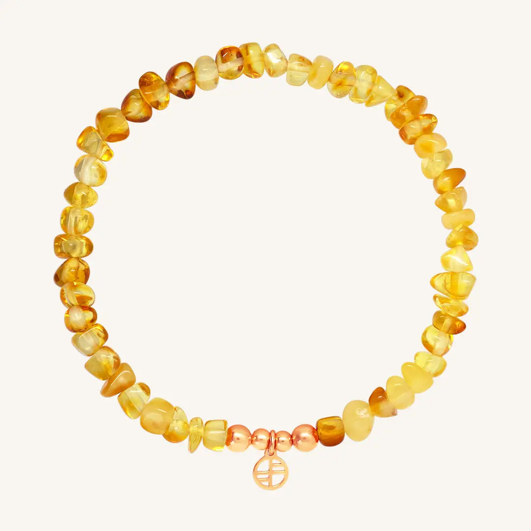 The ROSE-PRE-ORDER-L Abundance Bracelet by Francesca Jewellery from the Bracelets Collection.