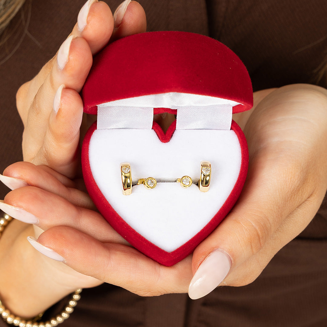 Adore Clear Earring Set