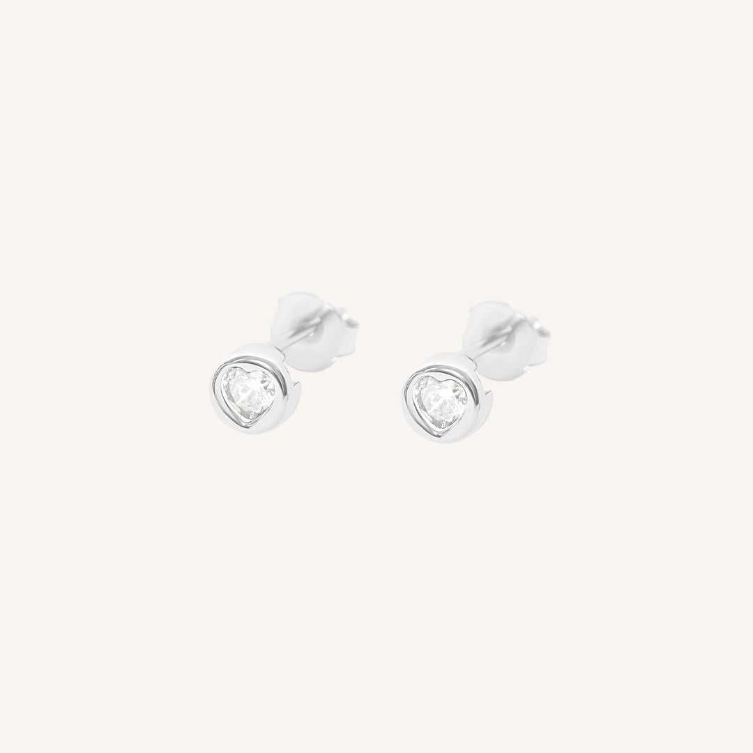 Adore Clear Studs
