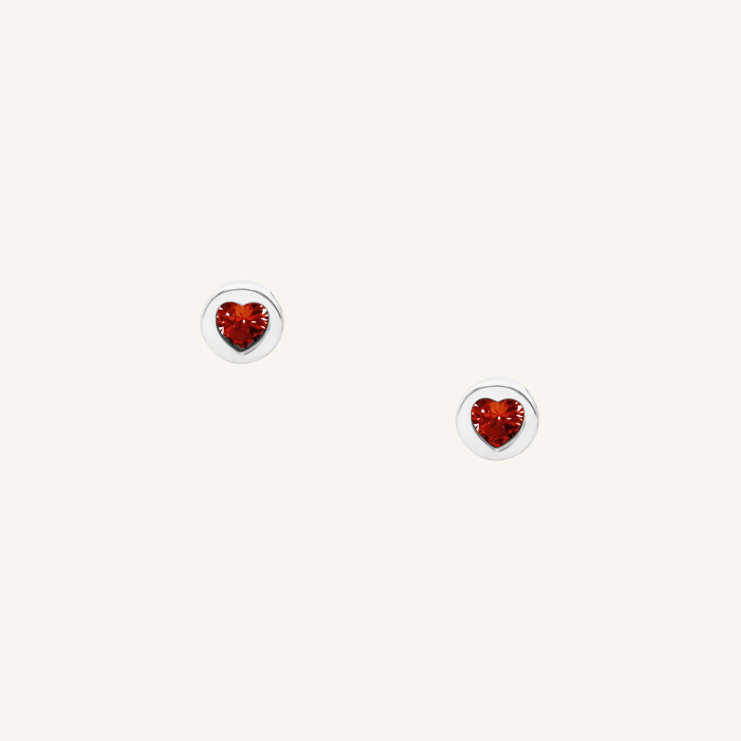 Adore Garnet Studs