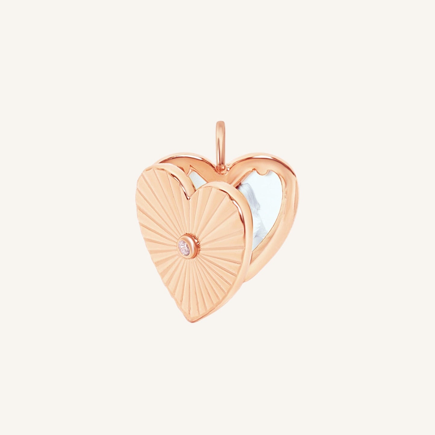 Amata Heart Photo Locket
