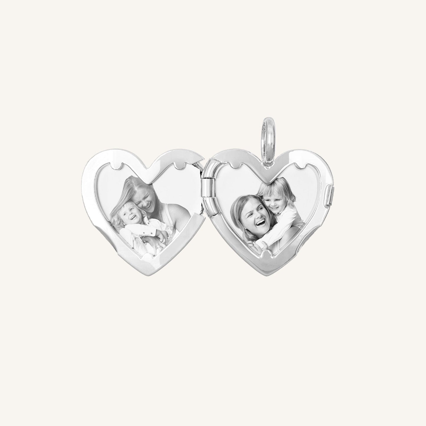 Amata Heart Photo Locket