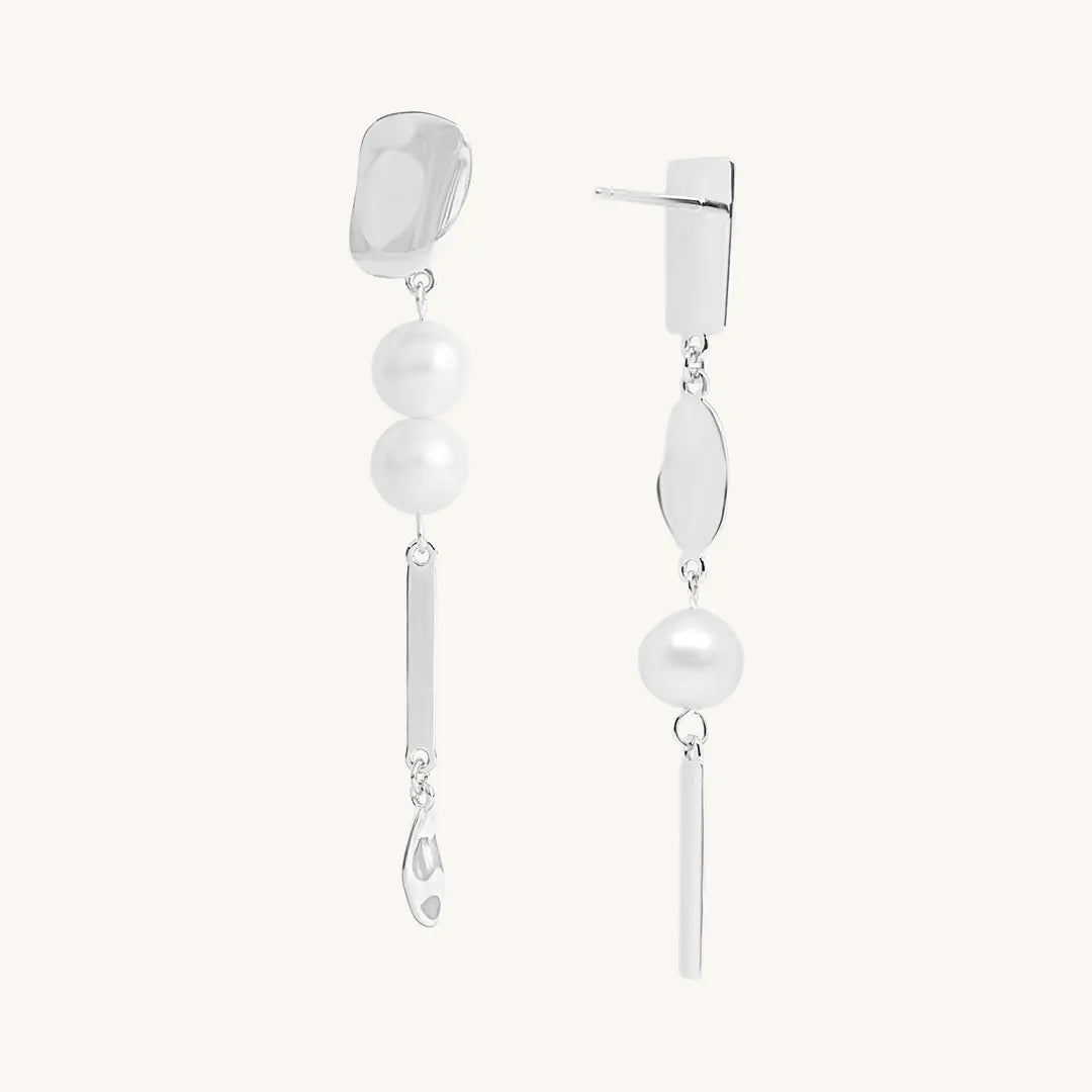 The SILVER Antony Earrings by Francesca Jewellery from the Earrings Collection.