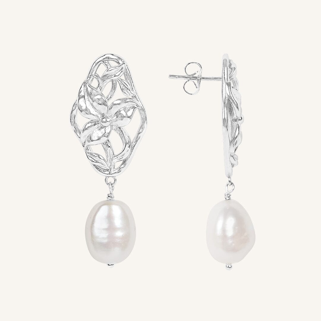 Audrey Pearl Earrings