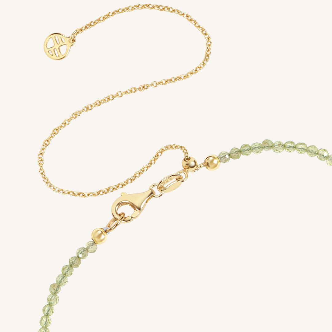 August Birthstone Necklace