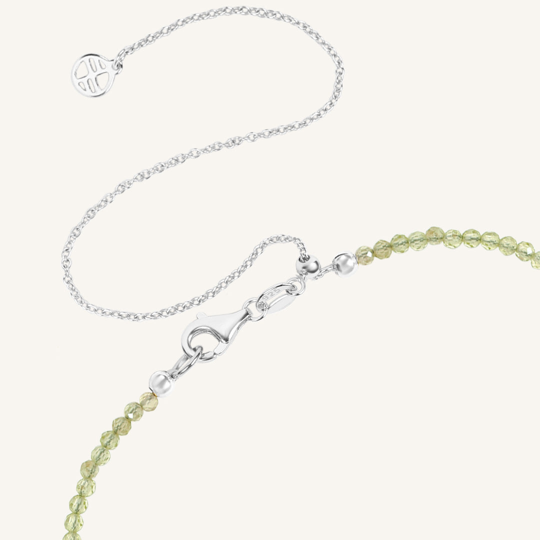 August Birthstone Necklace