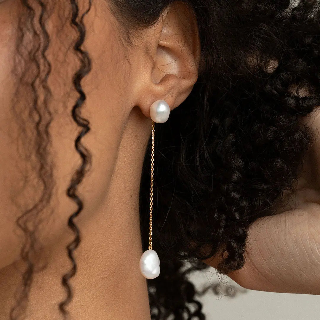 The Austen Drops by Francesca Jewellery from the Earrings Collection.