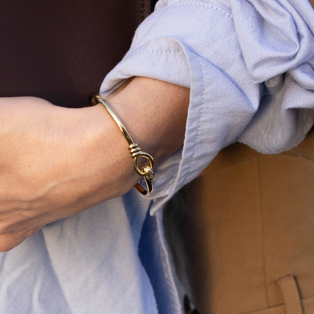 Etta T-Bar Hoops and Bracelet Set