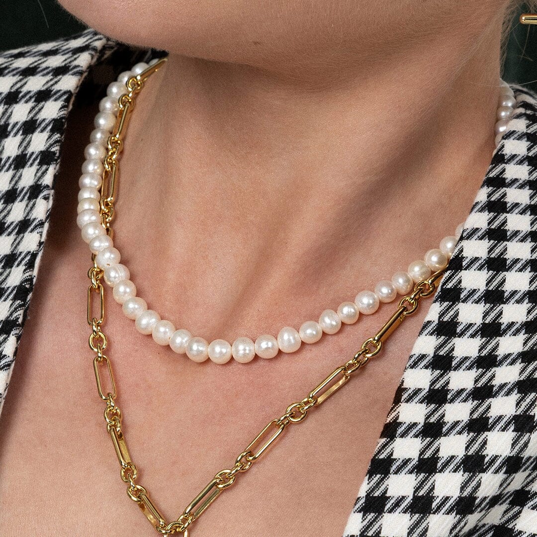 Audrey Pearl Necklace