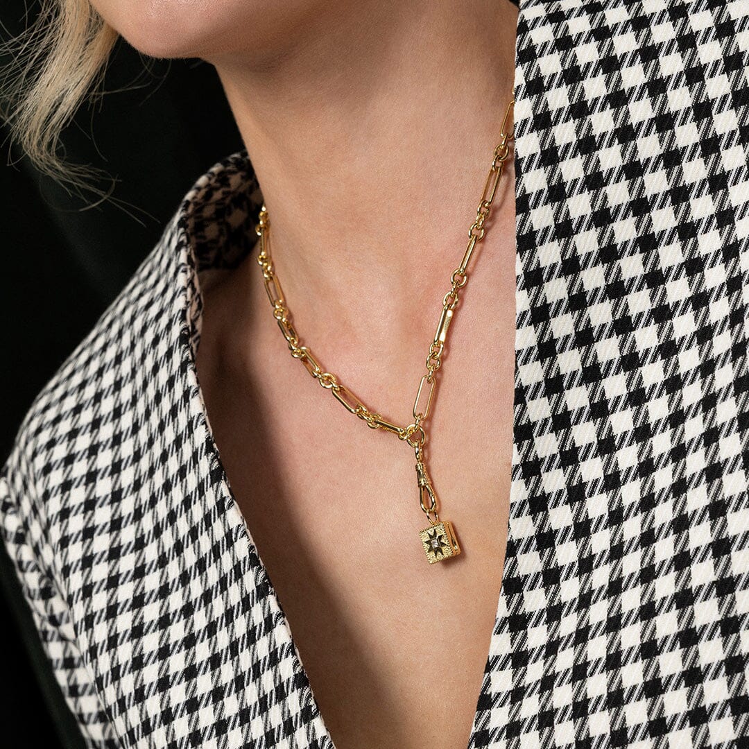 Margot Photo Locket Fob Necklace