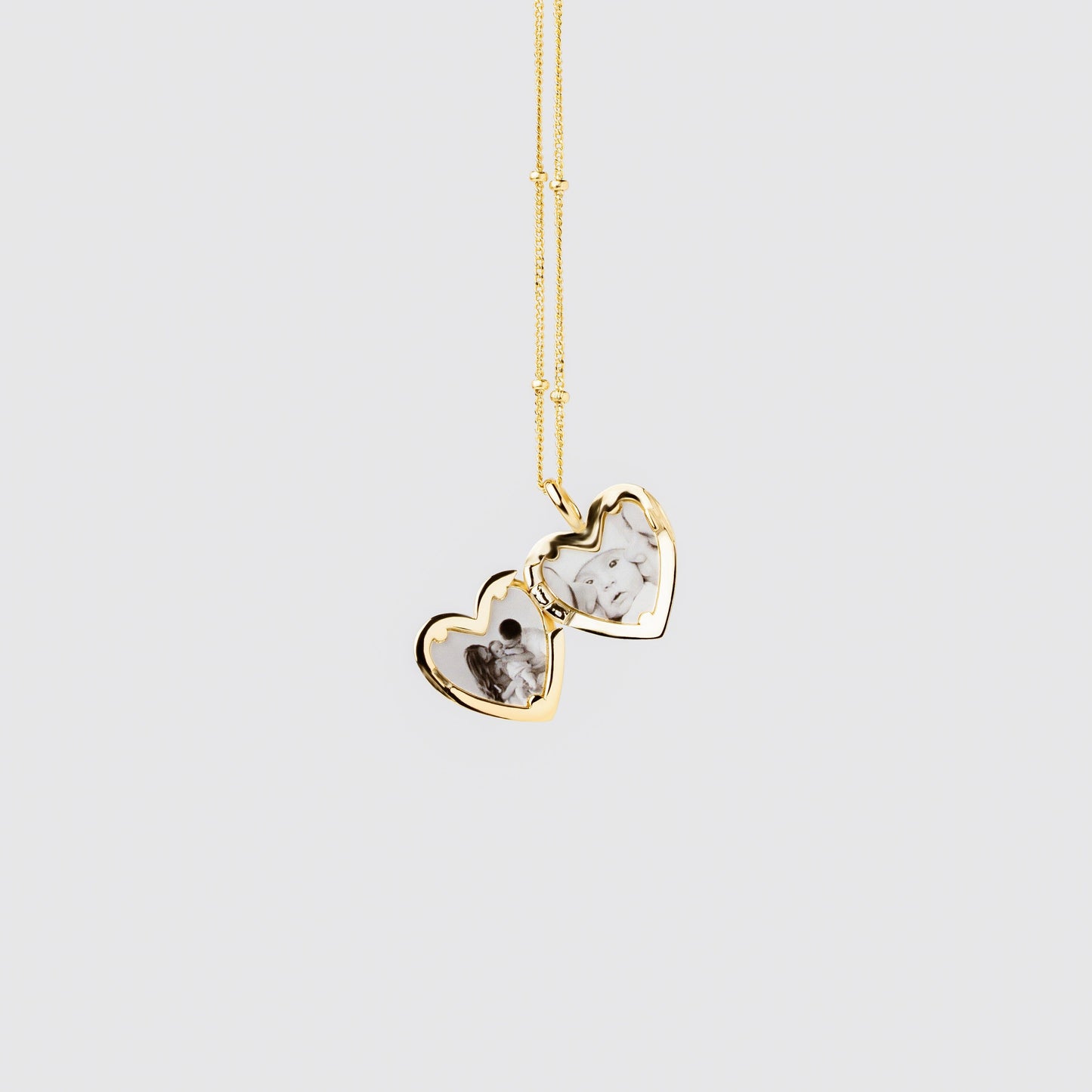 Behold Heart Photo Locket