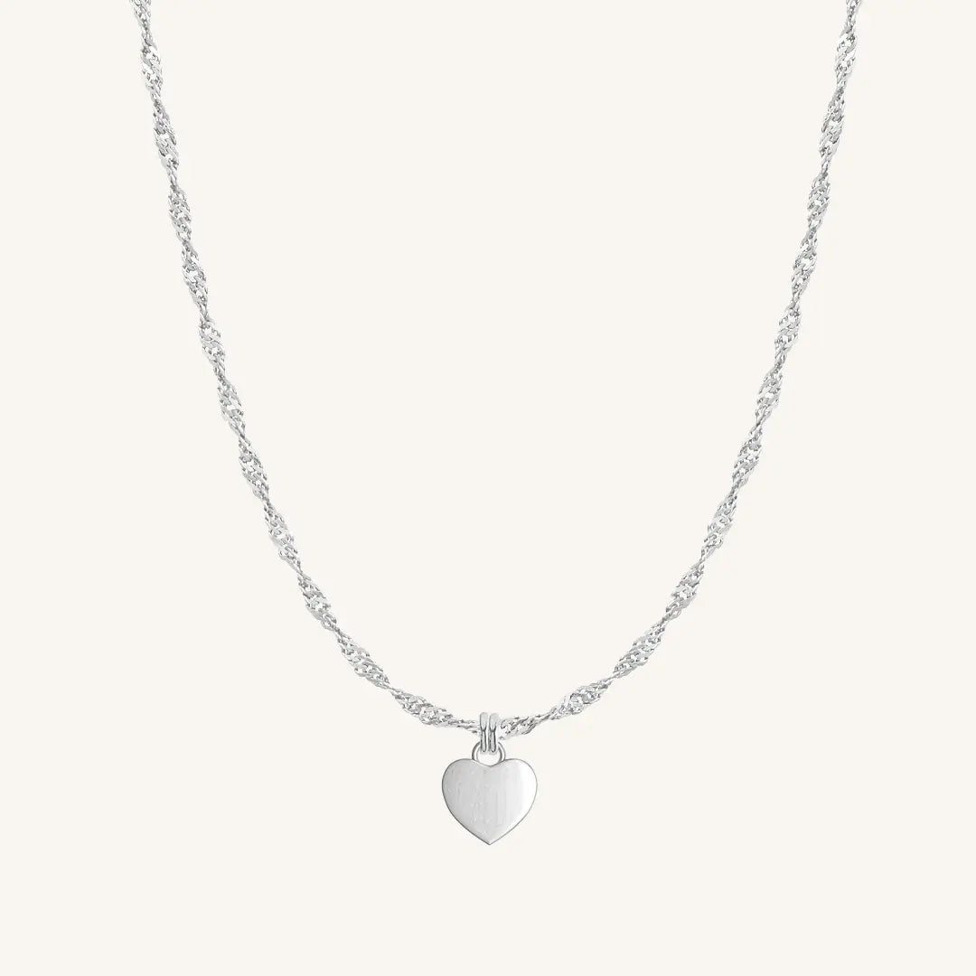 The  SILVER-Entwine Mini Behold Necklace (Necklaces) -  Francesca Jewellery