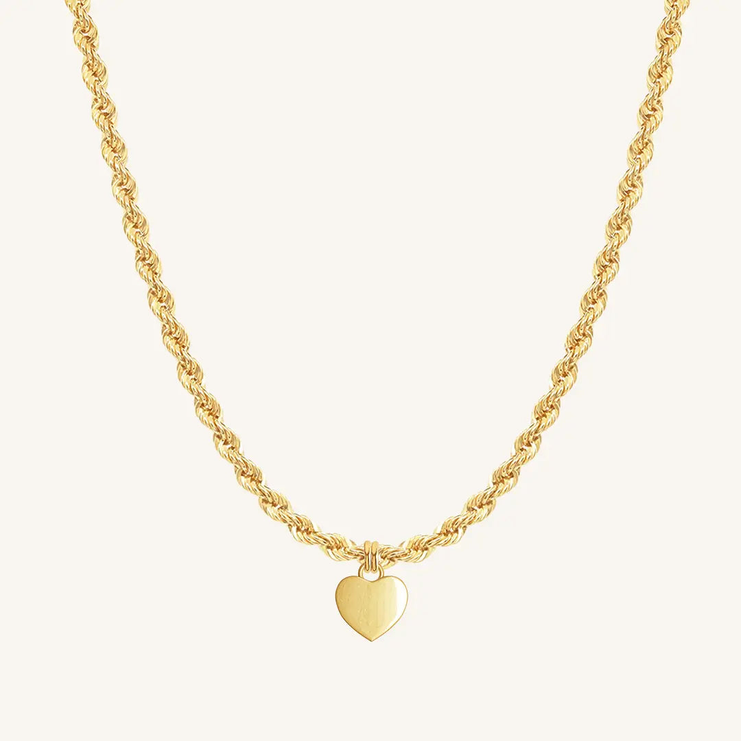 The GOLD-Rope Mini Behold Necklace (Necklaces) - Francesca Jewellery