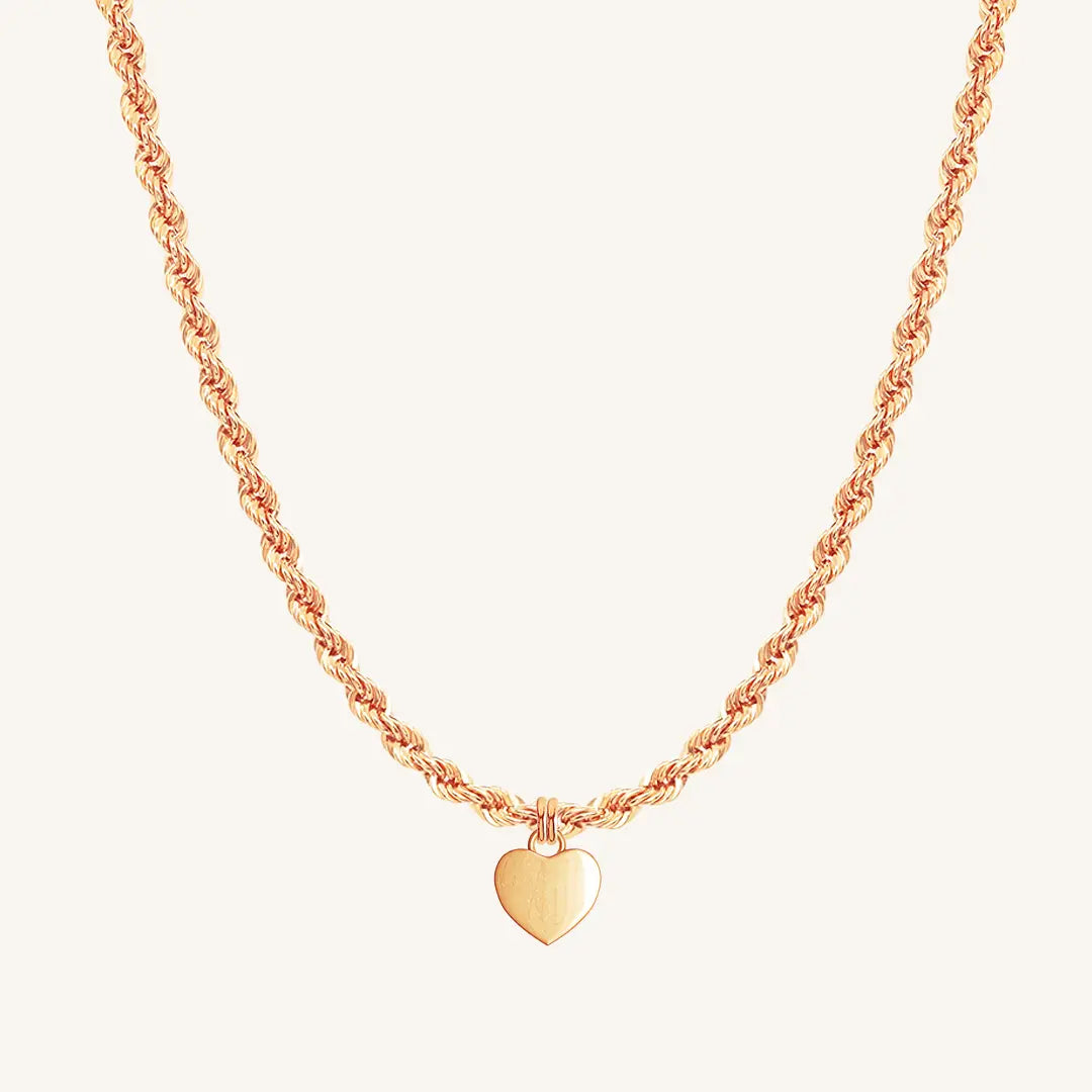 The ROSE-Rope Mini Behold Necklace (Necklaces) - Francesca Jewellery