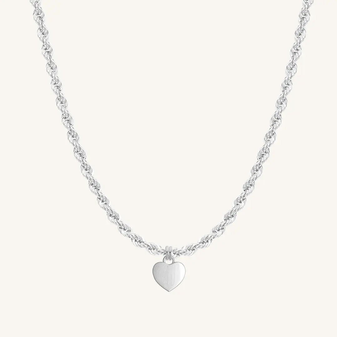 The SILVER-Rope Mini Behold Necklace (Necklaces) - Francesca Jewellery