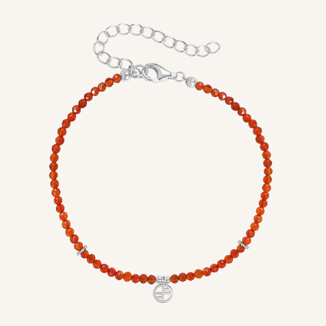 January Birthstone Bracelet