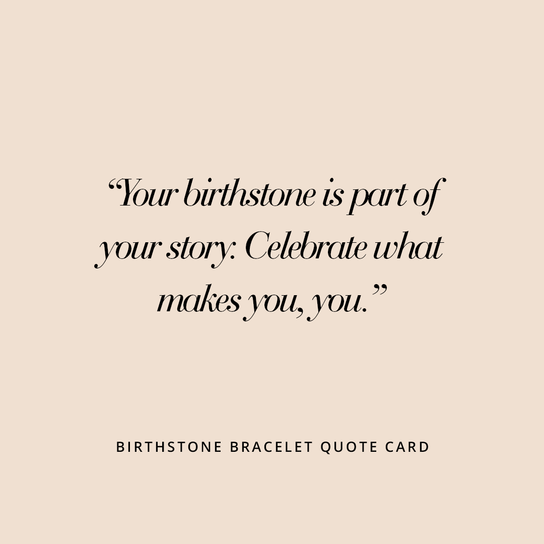 September Birthstone Bracelet