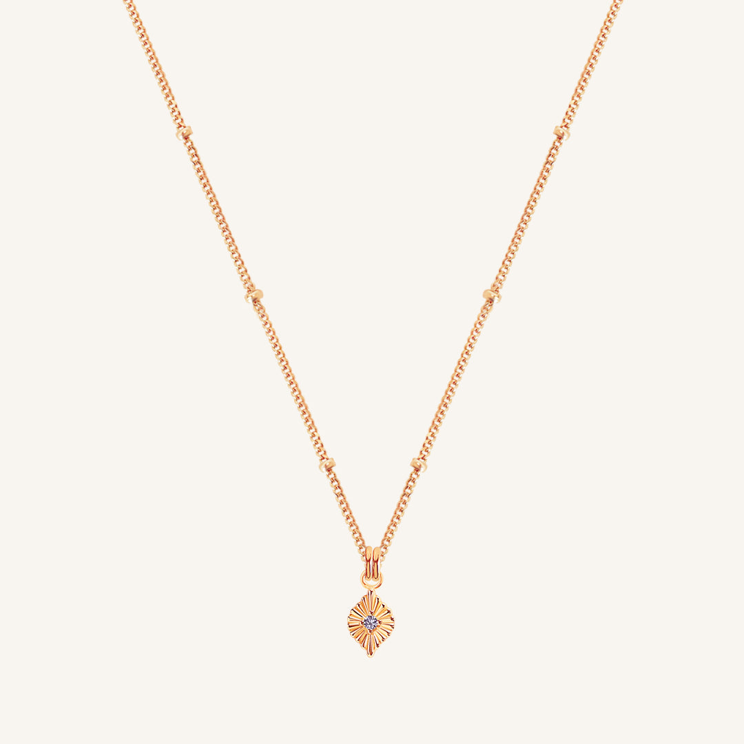 Petite Birthstone Necklace