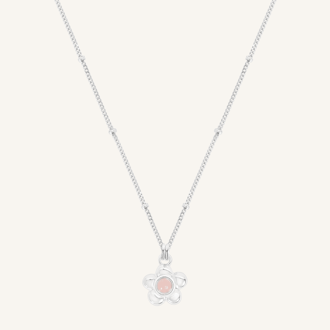 Blossom Flower Charm Necklace