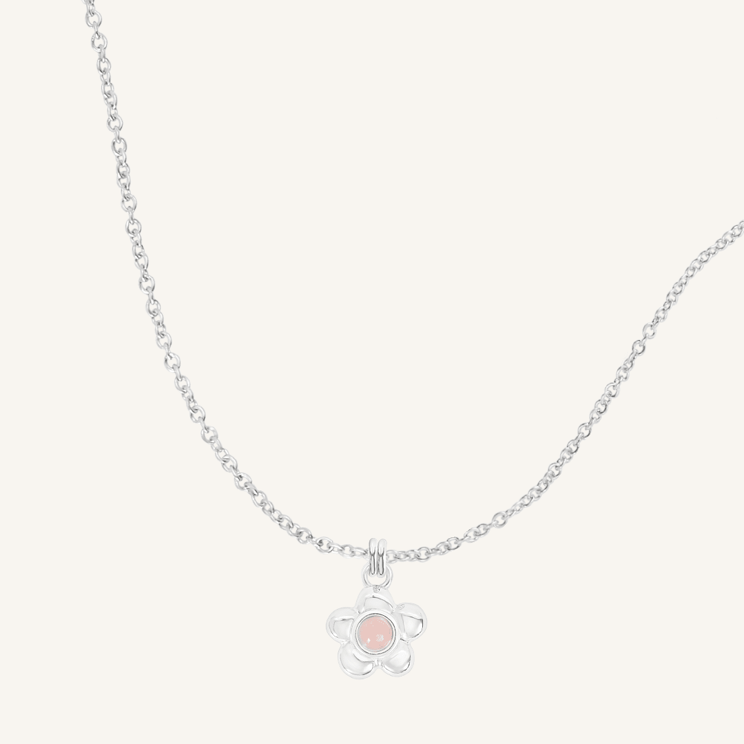 Blossom Flower Charm Necklace