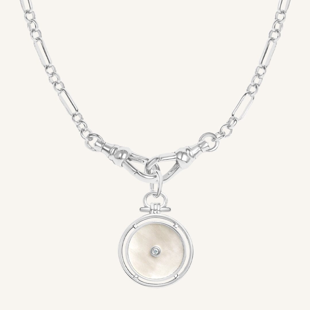 Golden Hour Pendant Fob Necklace
