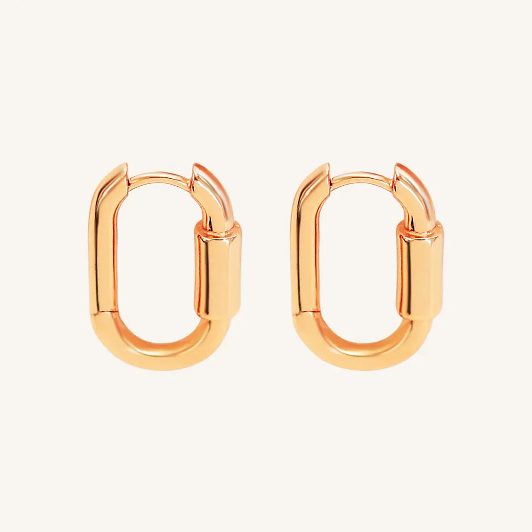 The ROSE Camilla Hoops by Francesca Jewellery from the Earrings Collection.