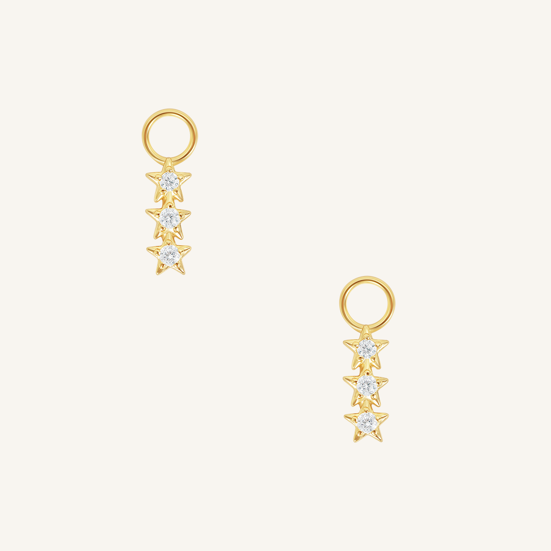 Constellation Star Hoop Charm (Set of 2)