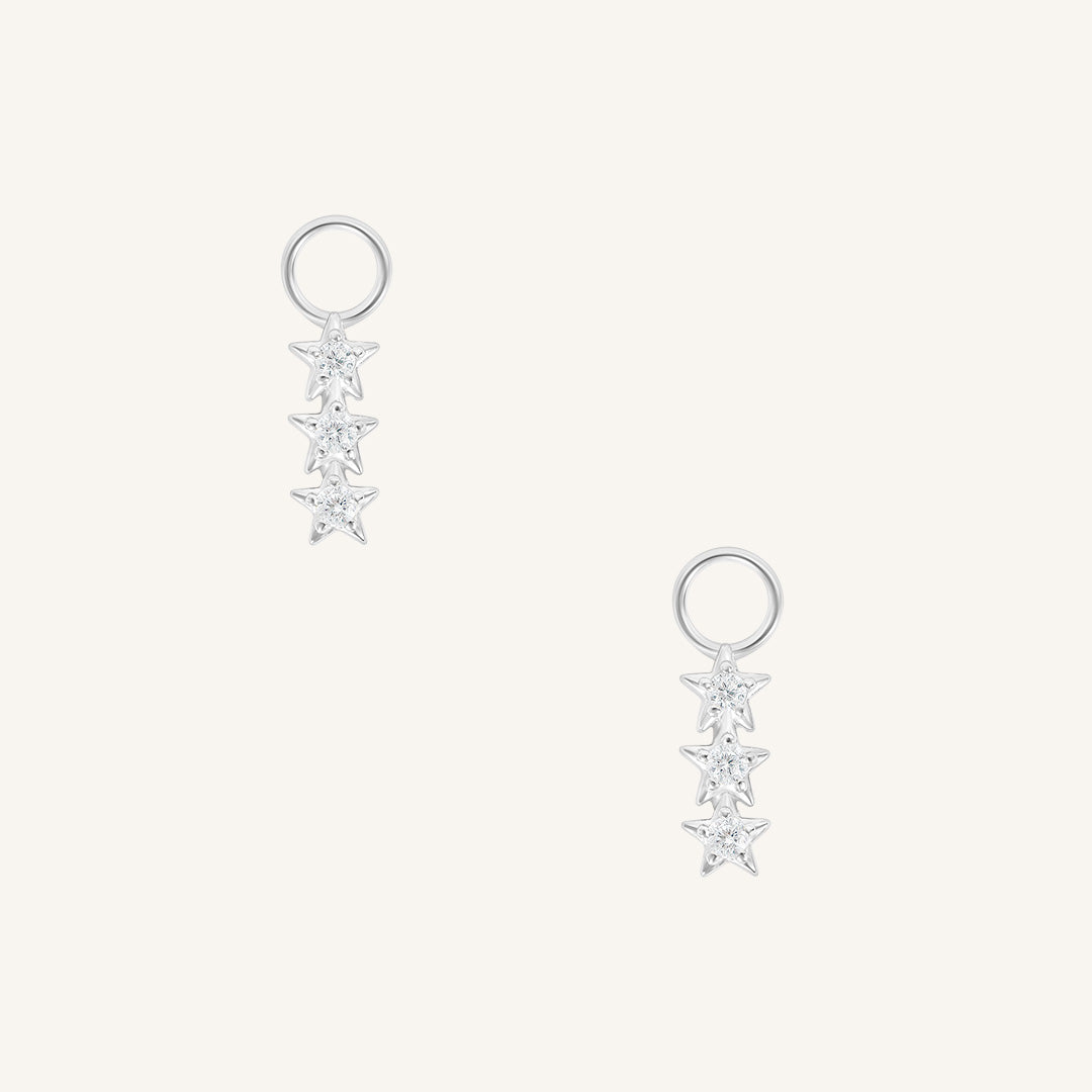 Constellation Star Hoop Charm (Set of 2)