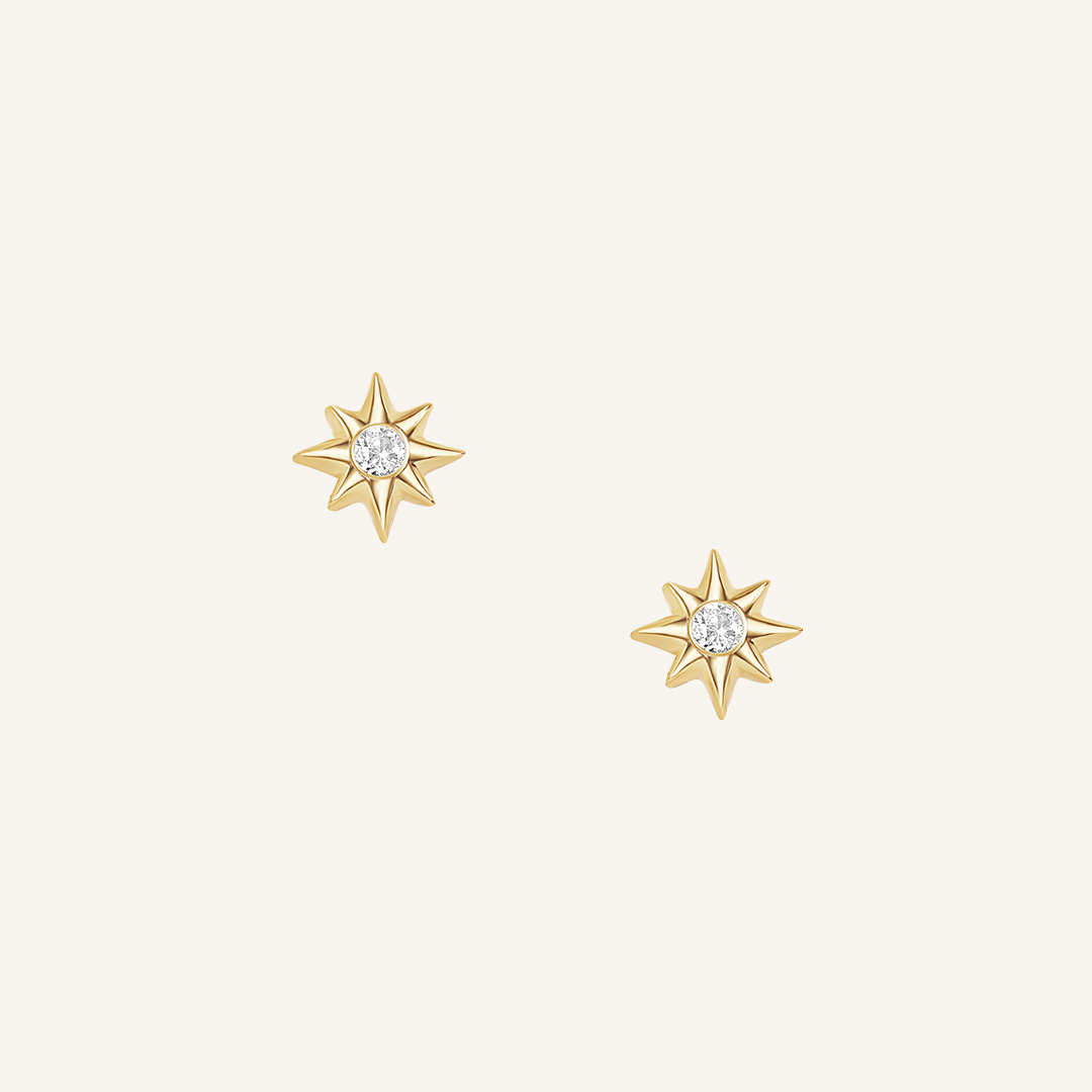 Contentment Star Studs