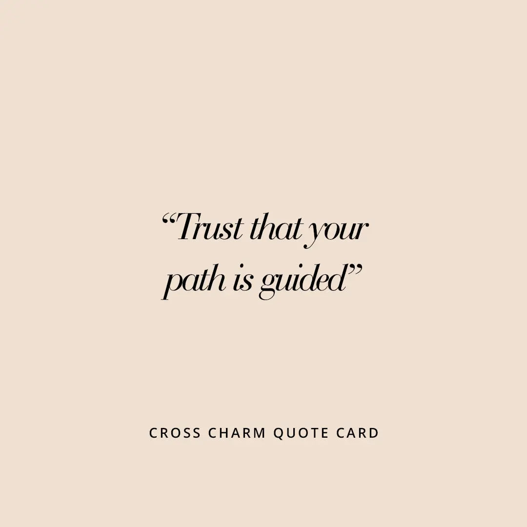 The Cross Crystal Hoops by Francesca Jewellery from the Earrings Collection.