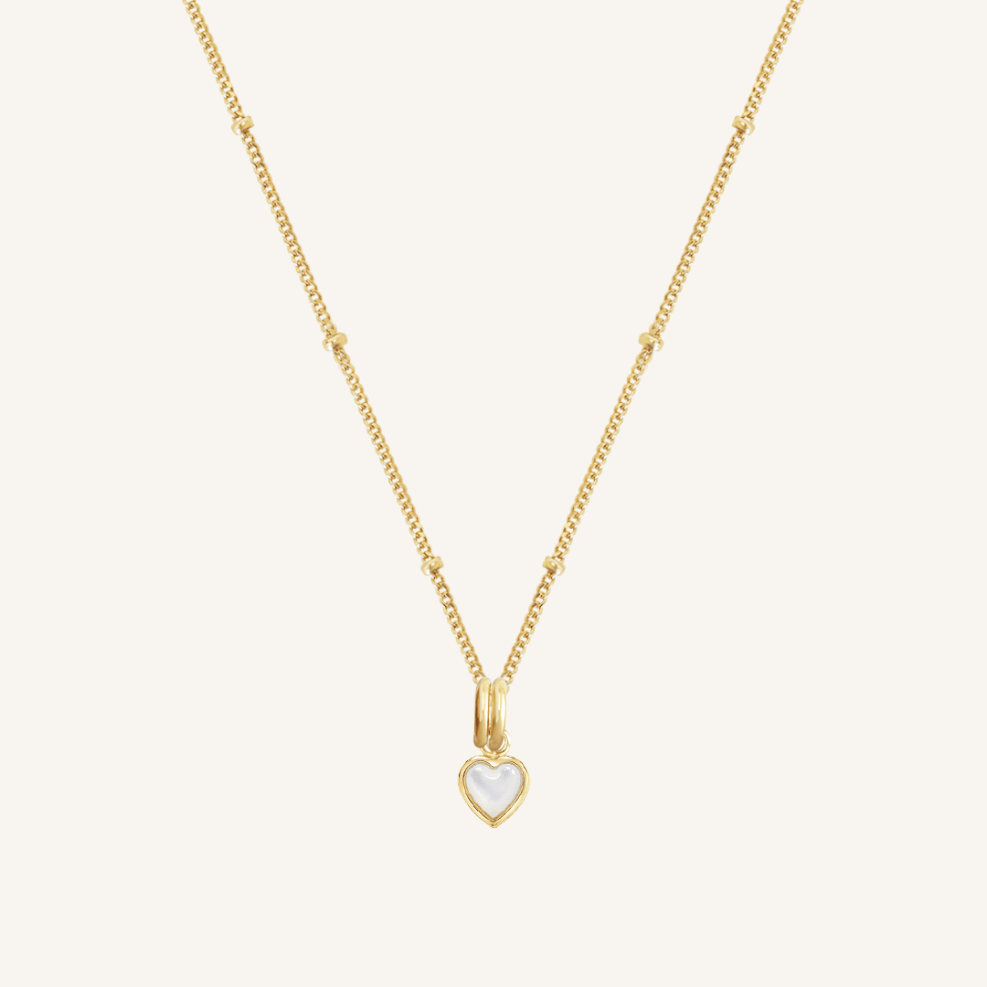 Devote Heart Charm Necklace