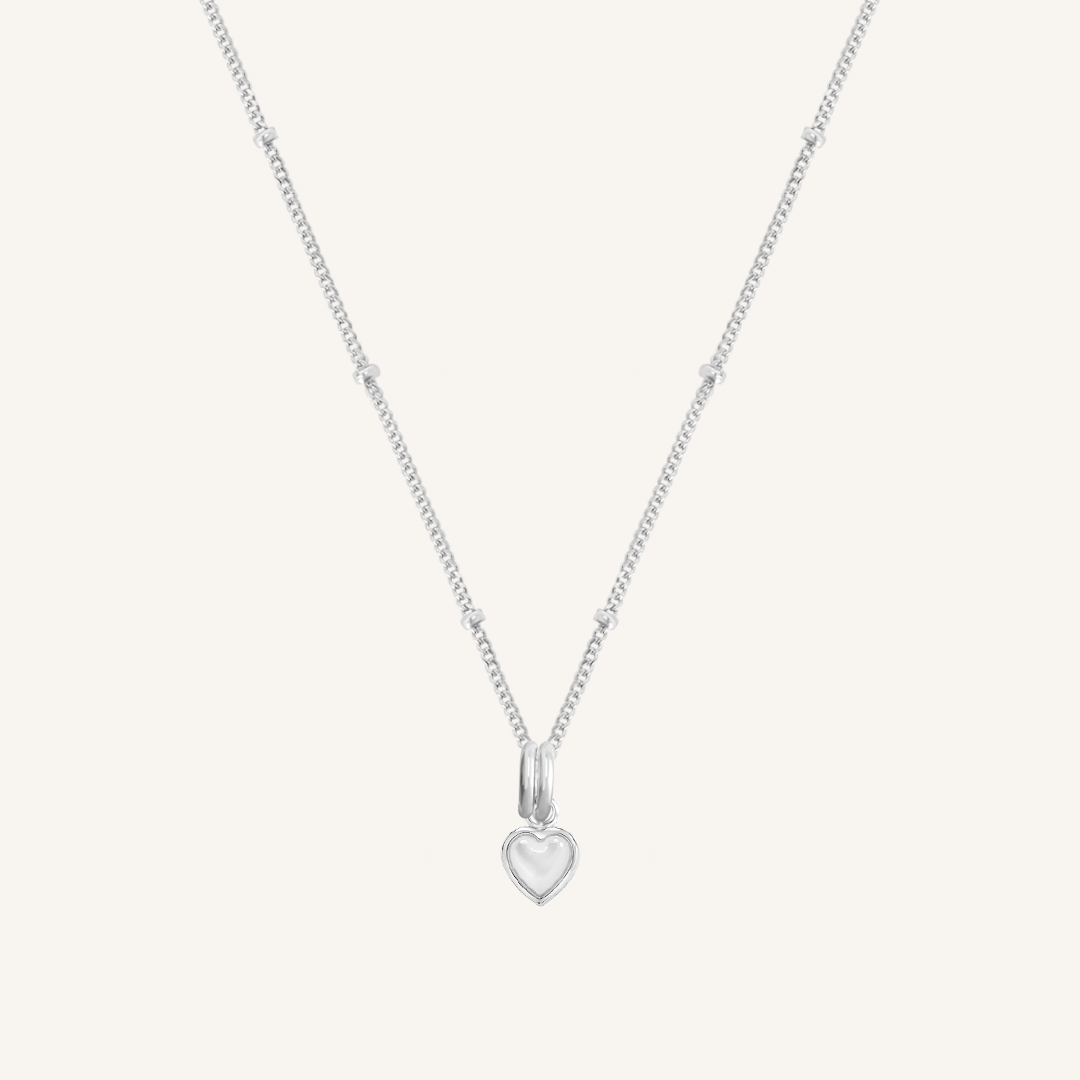 Devote Heart Charm Necklace