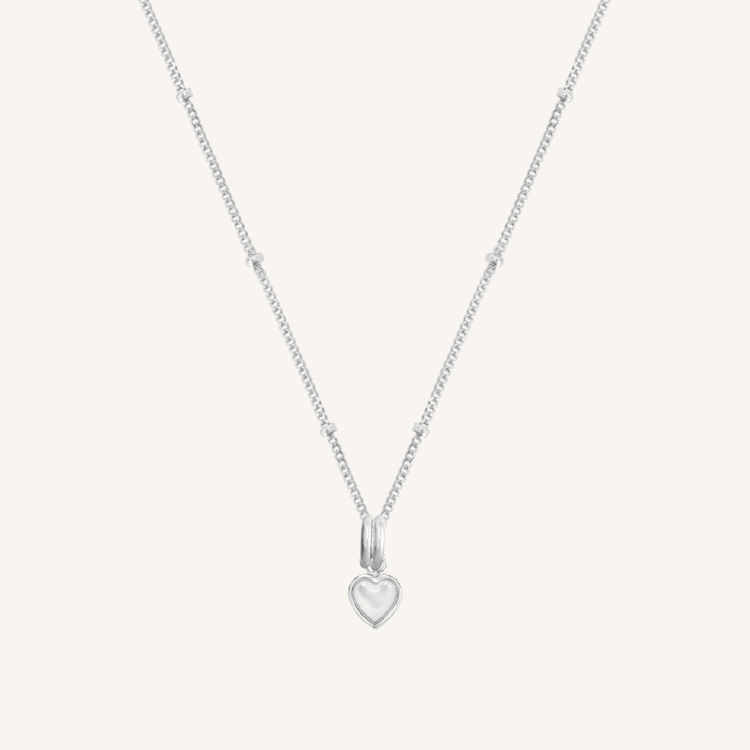 Devote Heart Charm Necklace