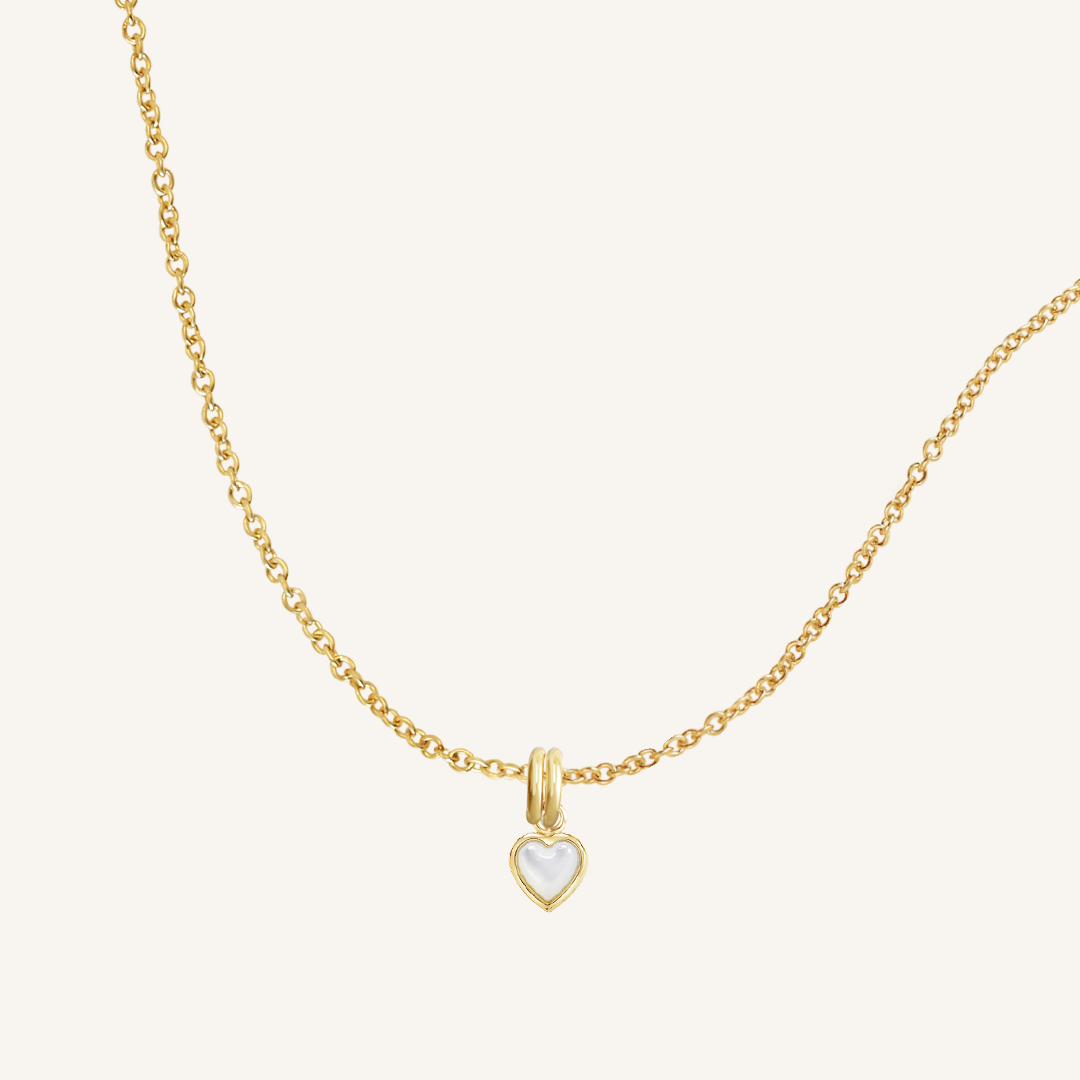 Devote Heart Charm Necklace