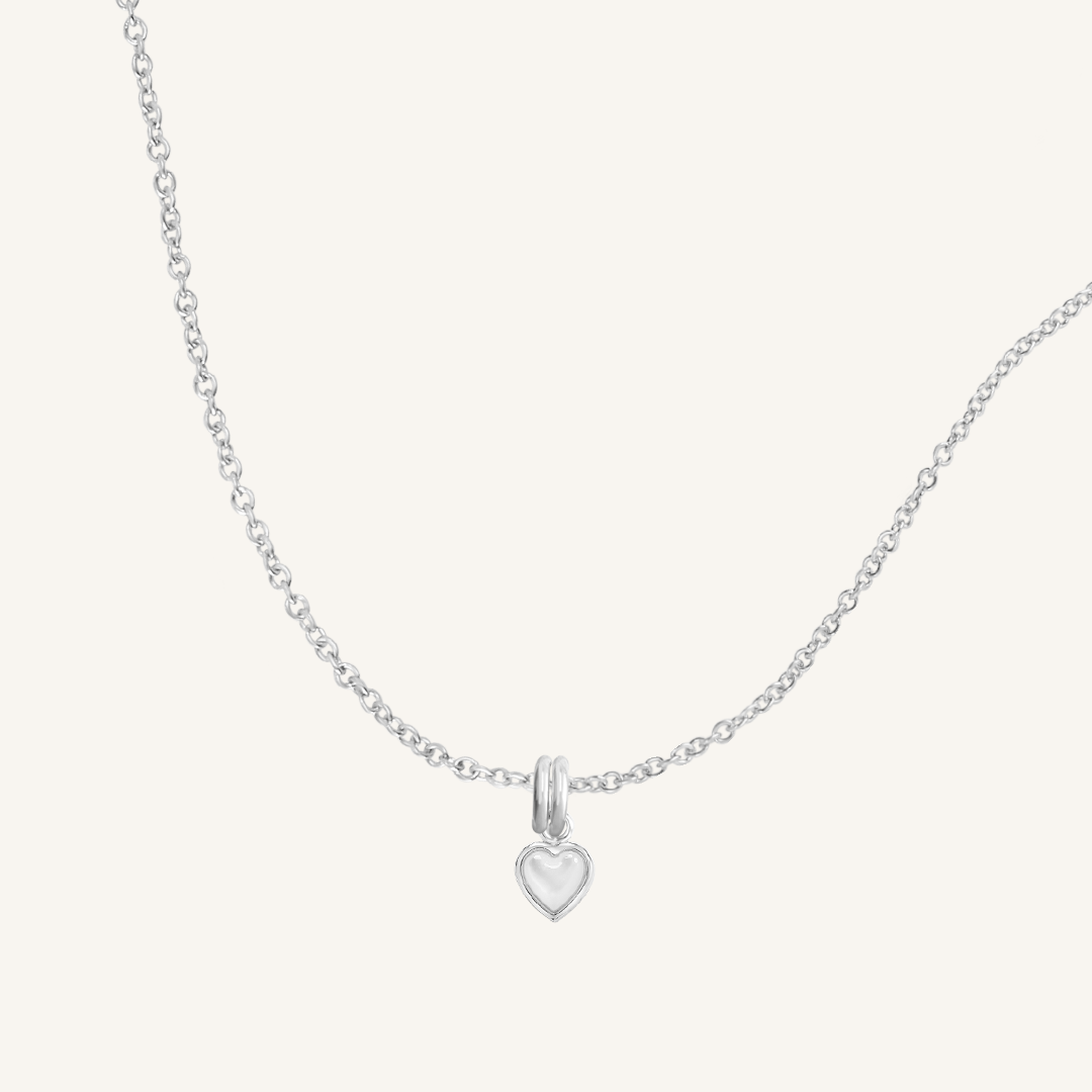 Devote Heart Charm Necklace