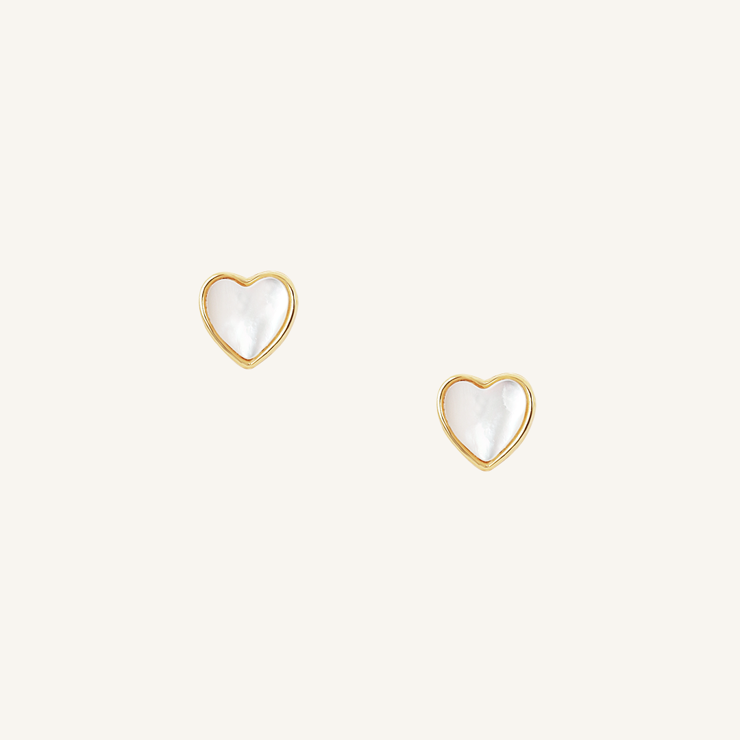 Devote Heart Studs