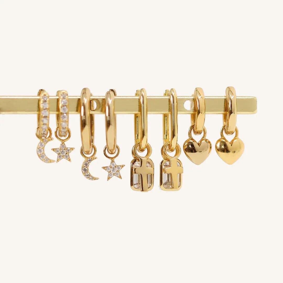 The Marley Hoops by Francesca Jewellery from the Earrings Collection.
