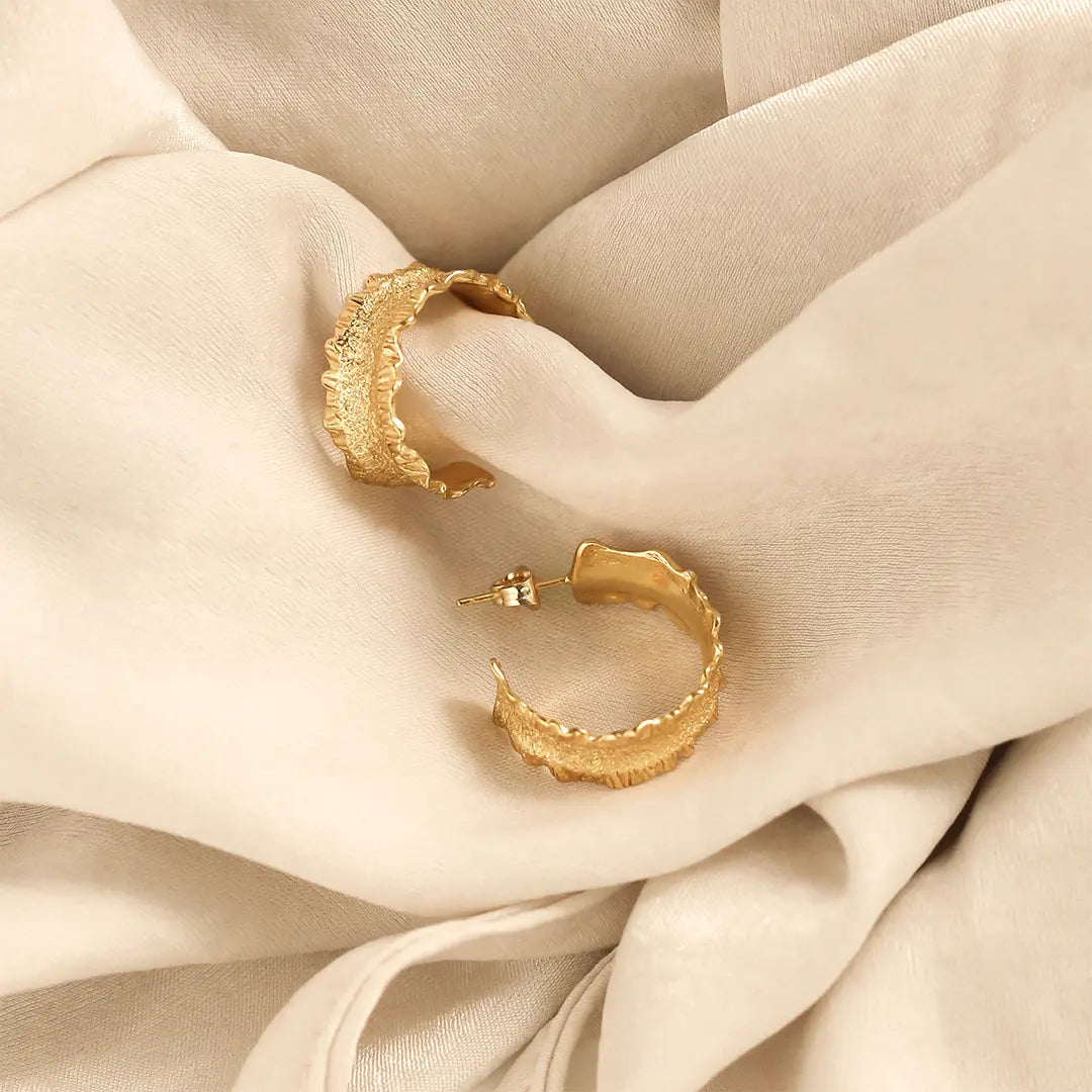 The Eloise Hoops by Francesca Jewellery from the Earrings Collection.