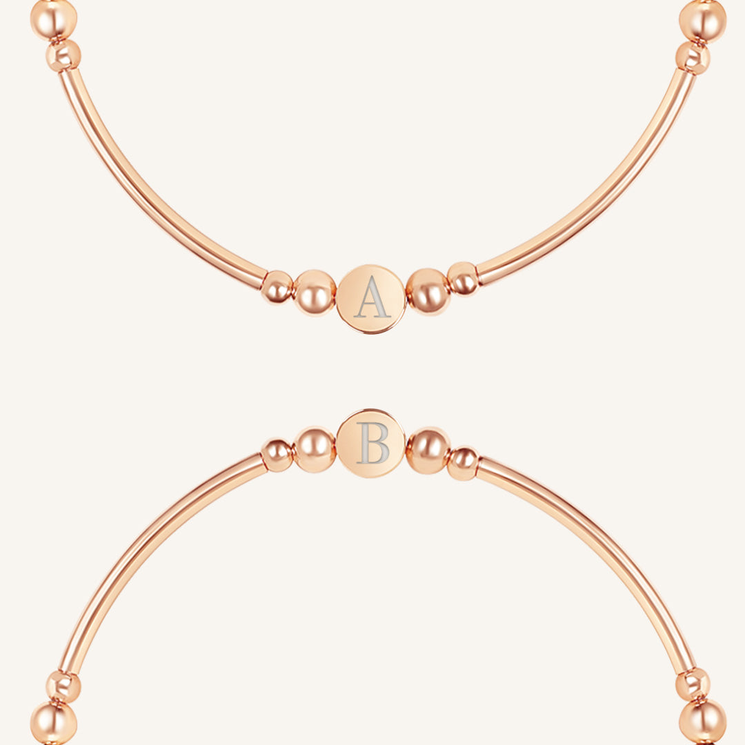 Etch Alpha Charm Bracelet
