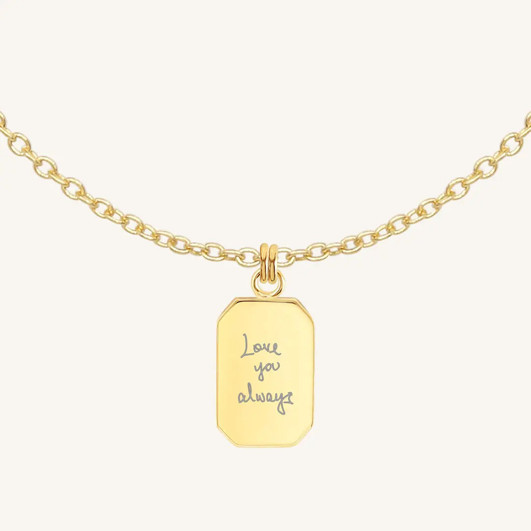 The Plain-GOLD Illustrate Amada Necklace by Francesca Jewellery from the Necklaces Collection.