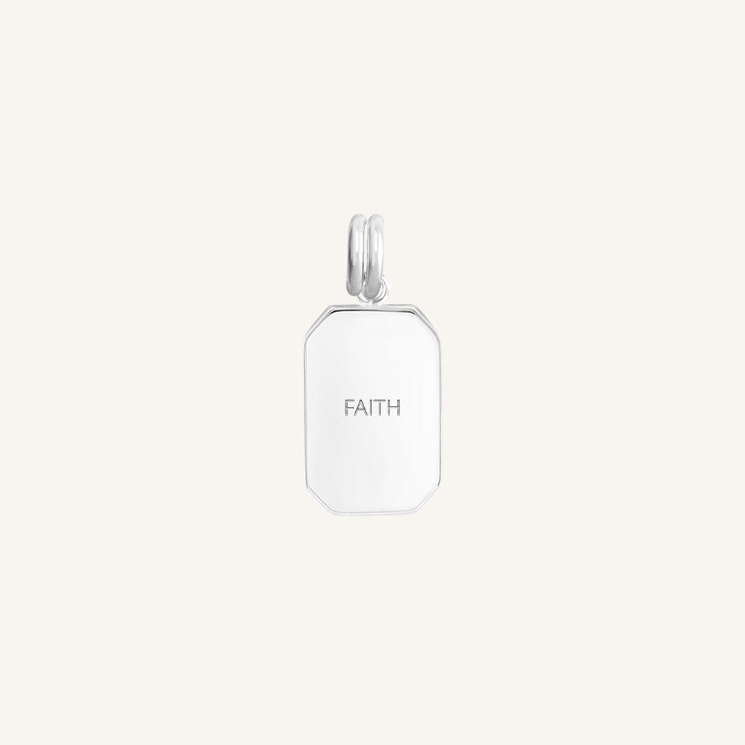 Etch Faith Charm