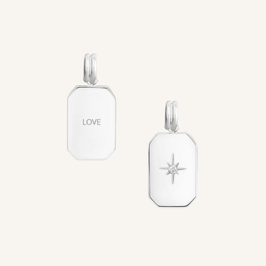 Etch Love Charm