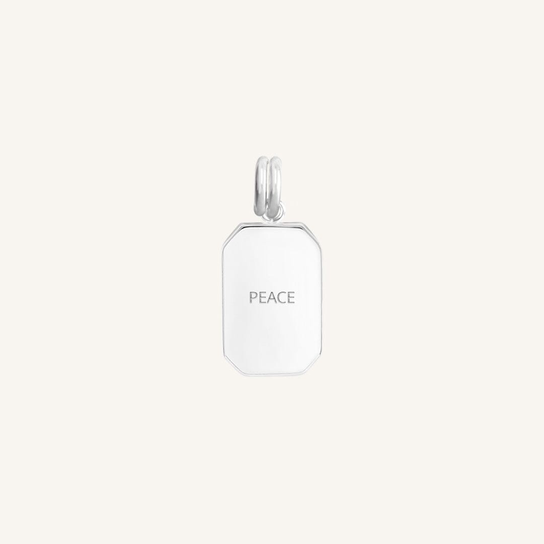 Etch Peace Charm