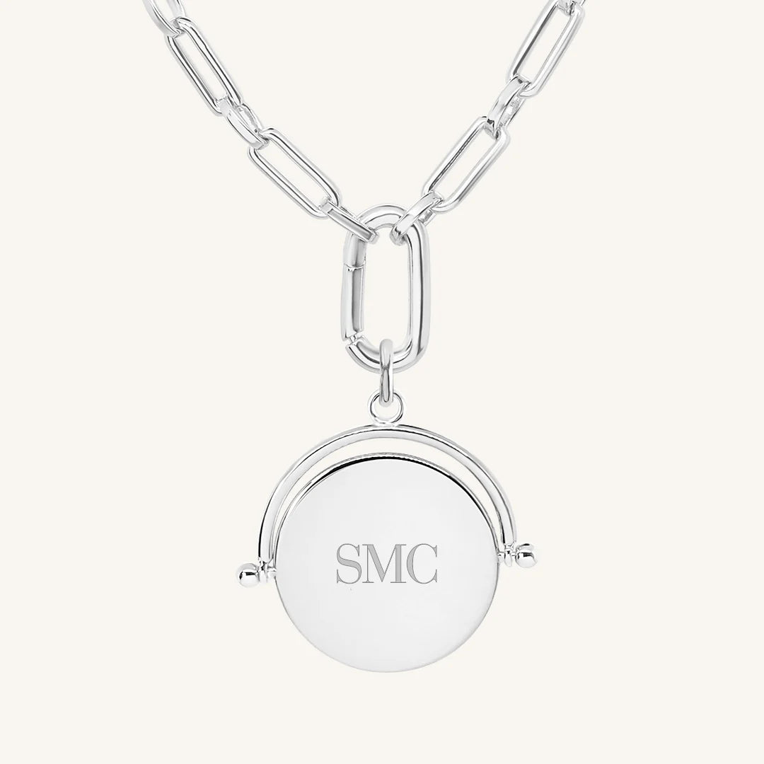 Etch Pendant Necklace