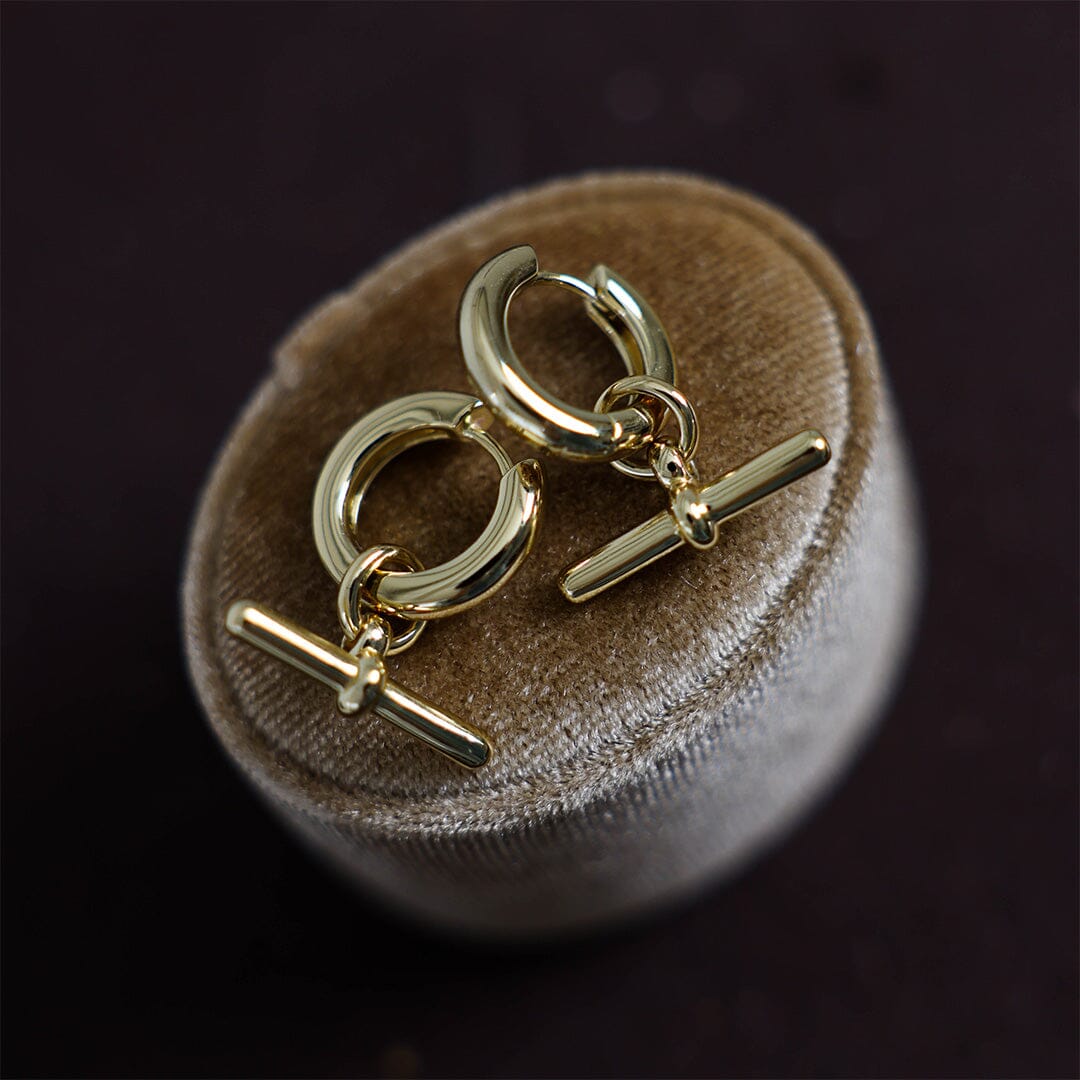Etta T-Bar Hoops